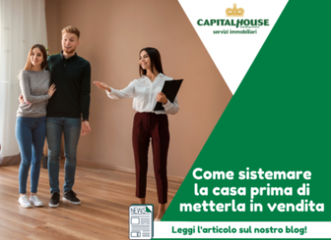 Come sistemare la casa prima di metterla in vendita